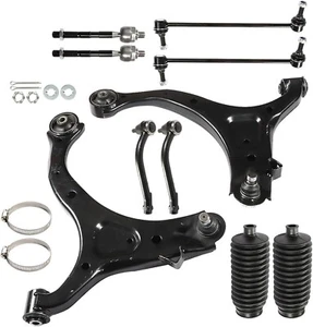 Kit de suspensión delantera brazos de control inferiores delanteros Hyundai Santa Fe Kia Sorento 10 piezas - Imagen 1 de 6