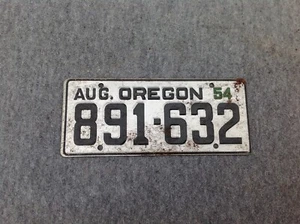 Small Replica 1954 Oregon License Plate - Picture 1 of 4
