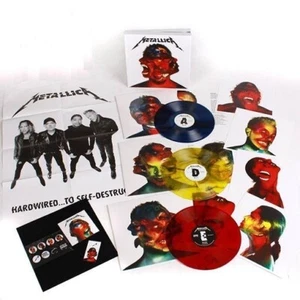 METALLICA - HARDWIRED TO SELF DESTRUCT Deluxe Edition - 3 LP Color VINYL Box Set - Picture 1 of 12