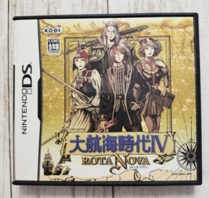 Uncharted Waters 4 Daikoukai Jidai IV Nintendo DS NDS Japanese ver Tested - Picture 1 of 4