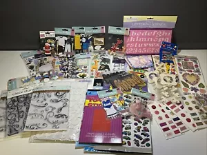 Lotto 100+ Adesivi Scrapbooking Joker’s Miss Elizabeth’s Rhonna Farrer Sticks - Foto 1 di 13