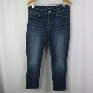Levi Signature Modern Slim Jeans Size 31x30 Blue Denim Stretch Pants Distressed - Picture 1 of 16