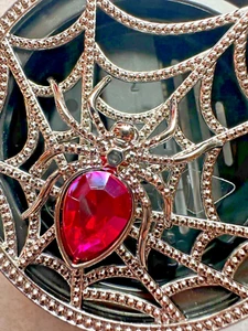 Bath & Body Works Belüftung Visier Clip Autoduft Spinne Halloween Netz Edelstein Bling - Bild 1 von 3