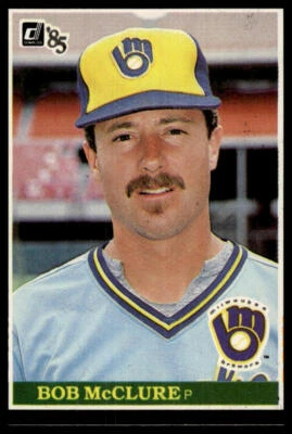 1985 Donruss #536 Bob McClure - Image 1 of 2