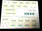 Various Hess Truck Stickers 1968 to 1978