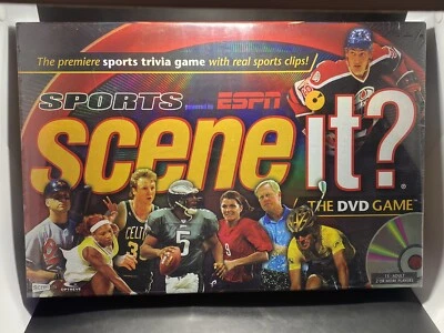 ESPN SCENE IT? SPORTS Board Game 2005 Factory Sealed - Image 1 of 4