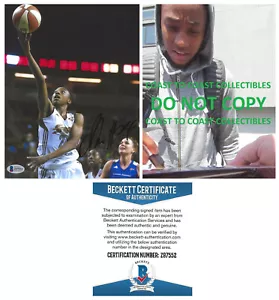 Jewell Loyd signed Seattle Storm basketball 8x10 photo proof Beckett COA. - Picture 1 of 4