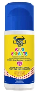 Banana Boat Kids Sunscreen Sun Protection Lotion Roll On SPF 50+, 75 mL - 1 Pack - Picture 1 of 3