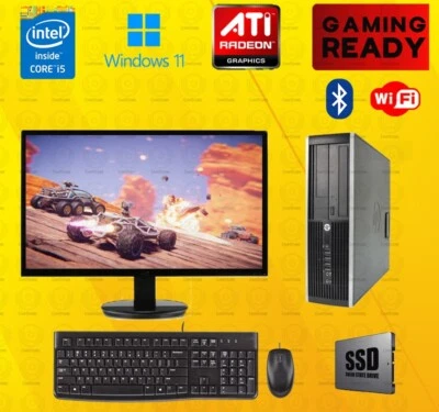 CS:GO Gaming Desktop PC SSD Computer ATI 2GB GDDR5 Win 10 8GB bundle - Image 1 of 4