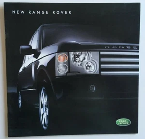 New RANGE ROVER 2002 dealer brochure catalog - English - USA - Photo 1 sur 3