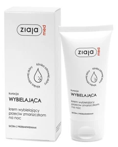 CREMA DE NOCHE BLANQUEADOR ZIAJA MED ANTIARRUGAS BLANQUEADORA - Imagen 1 de 2