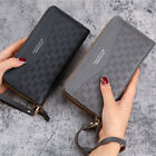 UK Ladies PU Wallet Long Purse Phone Card Holder Case Clutch Large Capacity