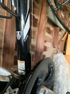 Trek Road Bike Black 15 inch frame only ridden a few months - Picture 1 of 9