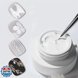 Gel sólido para esculpir uñas 3D para arte en uñas, gel para arte en uñas 3D multifuncional 3d - Imagen 1 de 5