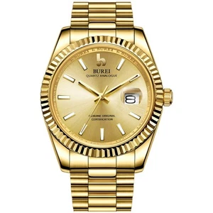 Mens Watches Luxury Stainless Steels Analog Business Fashion Waterproof Watch... - Picture 1 of 8