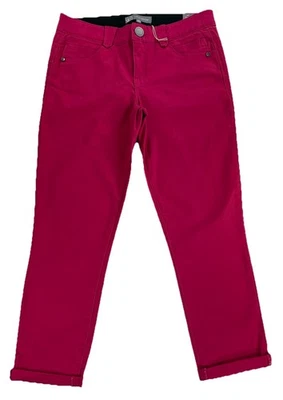 Pantalones Skimmer de Tobillo Wit & Wisdom Ab Solution Adelgazantes Elastizados Fucsia Talla 6P Foto 1 de 4
