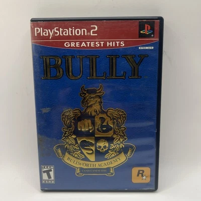Bully (Sony PlayStation 2, PS2, 2006) Complete w/ Manual & Map CIB - Image 1 of 4