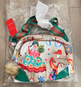 Bolso Mensajero de Hombro Oilily Nuevo Raro Diseño Vintage - Imagen 1 de 18