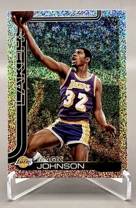 2025-26 Topps Magic Johnson Sandglitter #255 Lakers SP - Picture 1 of 3