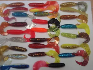 TWISTER COPYTO SHADS 20 x 9 cm RELAX BARCH PIKE ZANDER COD JIGS NEW COLORS  - Picture 1 of 1