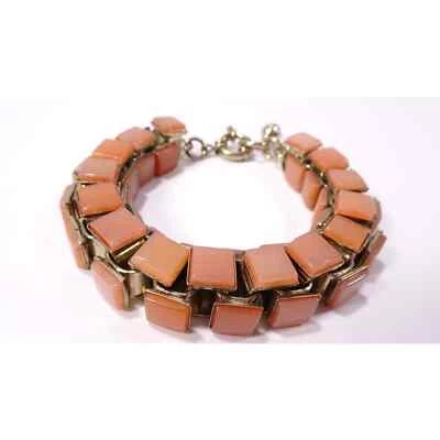 Neiman Marcus женщин коренастый плитки коробка ссылка браслет Carmel новый с Ярлыками 240 - Изображение 1 из 4