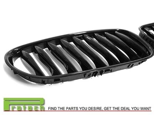 Glossy Black Kidney Front Replacement Grille for BMW 2003-2008 E86 Z4 Coupe - Picture 1 of 3