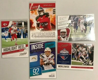 2020 Prestige Football Inserts & Parallels Pick From List! - Image 1 of 4