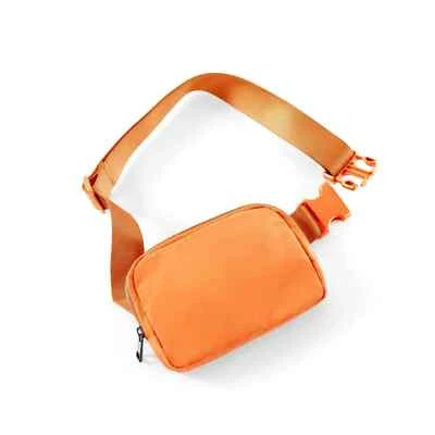 Mini Bolso de Hombro Mujeres Hombres Bandolera Cinturón Negro Cartera Correa Riñonera Nuevo con Etiquetas Foto 1 de 4