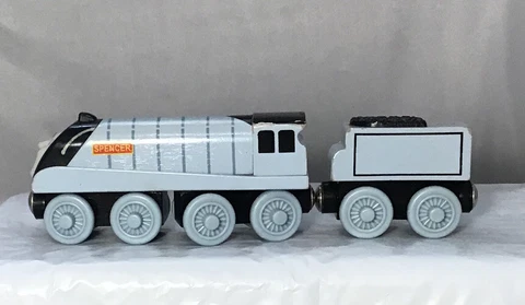 Thomas and Friends Wooden Wood Talking Spencer Train 2012 Cover