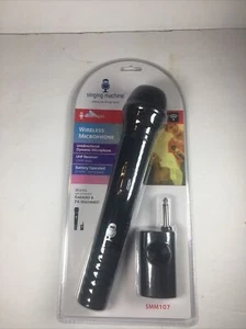 The Singing Machine SMM107 Wireless Microphone Karaoke NEW SEALED - Picture 1 of 7