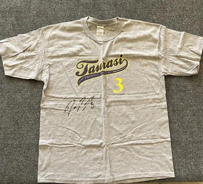 Diana Taurasi Phoenix Mercury Autographed T Shirt Grsy Purple Y2K WNBA - Image 1 of 4