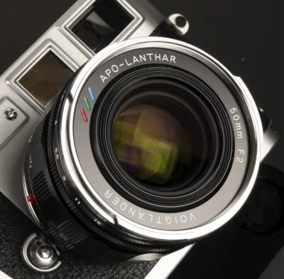 VOIGTLANDER USA WARRANTY 50mm f2 APO-Lanthar for all Leica M Free Shipping - Image 1 of 4
