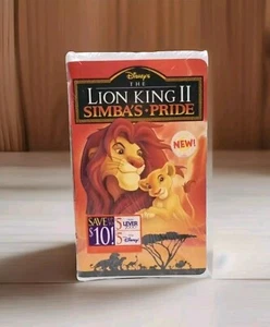 Disney's *The Lion King II Simba's Pride* VHS Clamshell 1998 - Resealed - Picture 1 of 9
