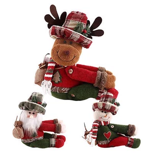 2PCS Christmas Curtain Hooks Santa Theme Tieback Buckles for Easy Positioning - Picture 1 of 13