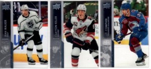 2021-22 Upper Deck Clear Cut Acetate Pick Your Singles lot $3.50ea. flat shippin