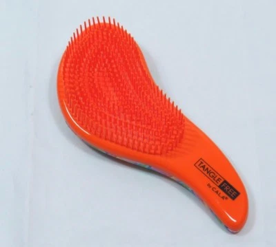 Escova de Cabelo Cala Tangle Free - Pente ou Escova de Cabelo Arco-íris Ziguezagues Laranja - Imagem 1 de 3