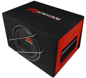 Renegade RXV1000A Aktiv Subwoofer mit Verstärker Bassreflex-Gehäuse 400 Watt - Bild 1 von 5
