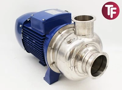 Enviroflex EFO-300-TC 3" Tri-Clamp Centrifugal Impeller Brewery Pump 400v 950LPM - Image 1 of 4