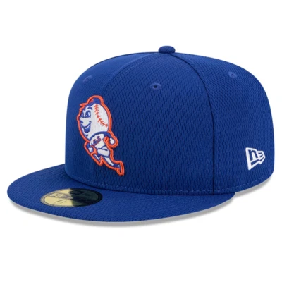 New York Mets New Era 2025 MLB Clubhouse 59FIFTY Fitted Hat Cap Mr. Met Men's NY - Image 1 of 4