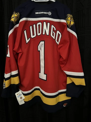 Roberto Luongo Florida Panthers  NWT KOHO Authentic Jersey 52 (XL) SIGNED AUTO Cover