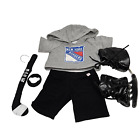 BABW New York Rangers NHL Hockey Outfit Hoodie Pants Skates Stick Puck