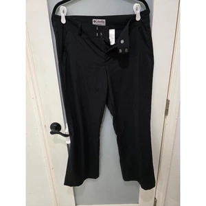 Pantalones Columbia Titanium para mujer 10 negros al aire libre senderismo sendero tecnología ligera - Imagen 1 de 7