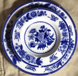 RARE Canadian Pacific CPR Copeland Heron Ship Hotel 9.75” Plate & 7.75” Bowl `19 - Bild 1 von 11