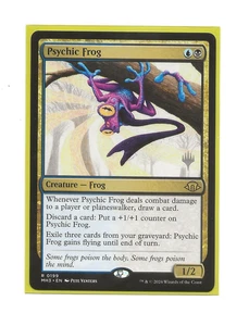 PSYCHIC FROG Magic MH3 English Promo Pack Commander MTG NM - Picture 1 of 1