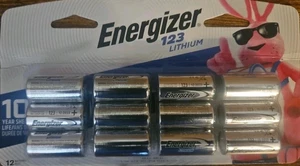 Energizer 123 3V Lithium Batteries - 12 Pack Expires 2032 - Picture 1 of 1