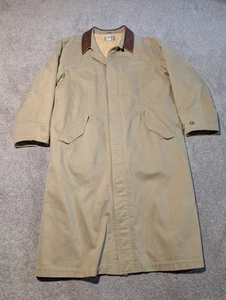 The Territory Ahead Trench Coat Mens XXL Vintage Lined Quilted Flannel Lining  - Picture 1 of 17