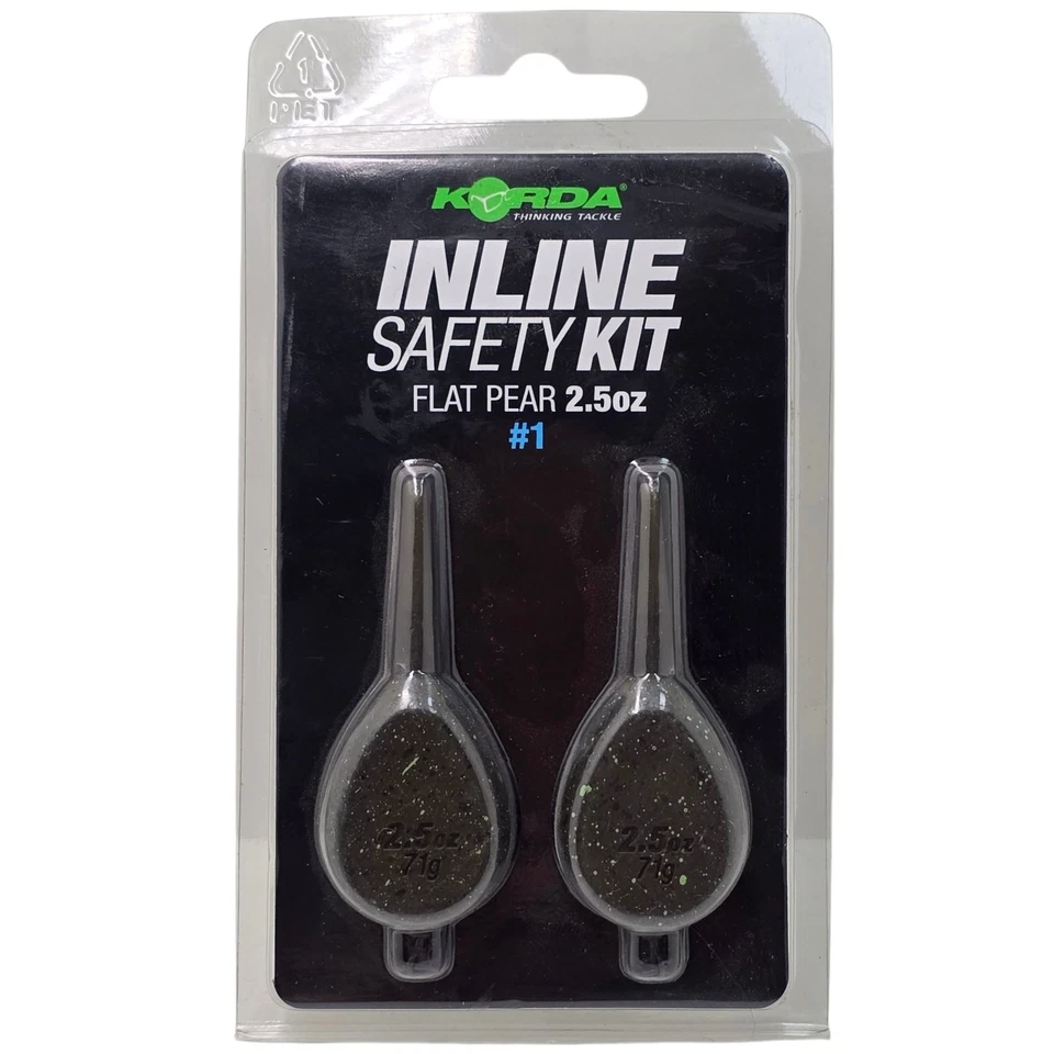 Korda Fishing Bombs Rig Inline Safety Kit Lead Release System Carp Weed  2.5 oz - Image 1 of 3
