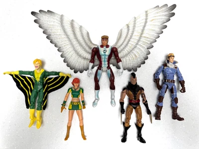 LOTE de 5 figuras de X-MEN de Marvel Legends (ToyBiz, Hasbro, Angel, Banshee y más) Foto 1 de 2