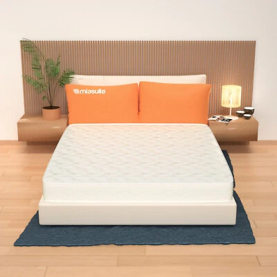 MATERASSO MATRIMONIALE 160X190 H25 CM 9 ZONE DIFFERENZIATE 7 CM MEMORY FOAM LIKE - Immagine 1 di 4
