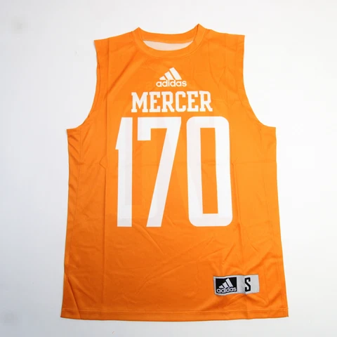 Mercer Bears adidas Sleeveless Shirt Men's Orange/White New Cover